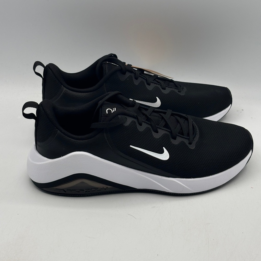 Nike Air Zoom Bella 7 Shoes Women Size 9.5 Black White Training FZ1689-003